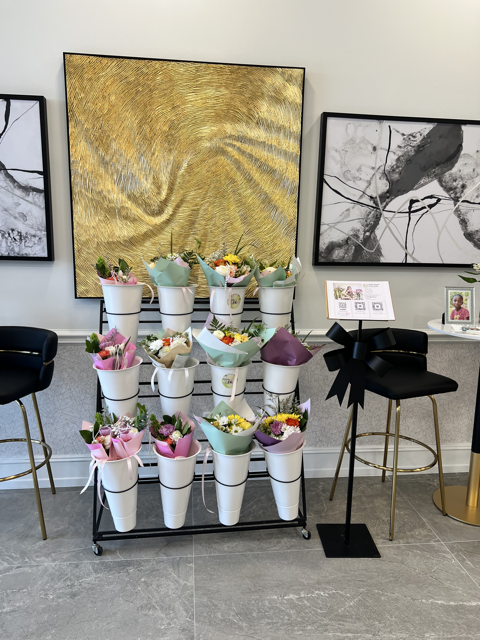 Grab and Go Bouqets for Aletha's Legacy 
