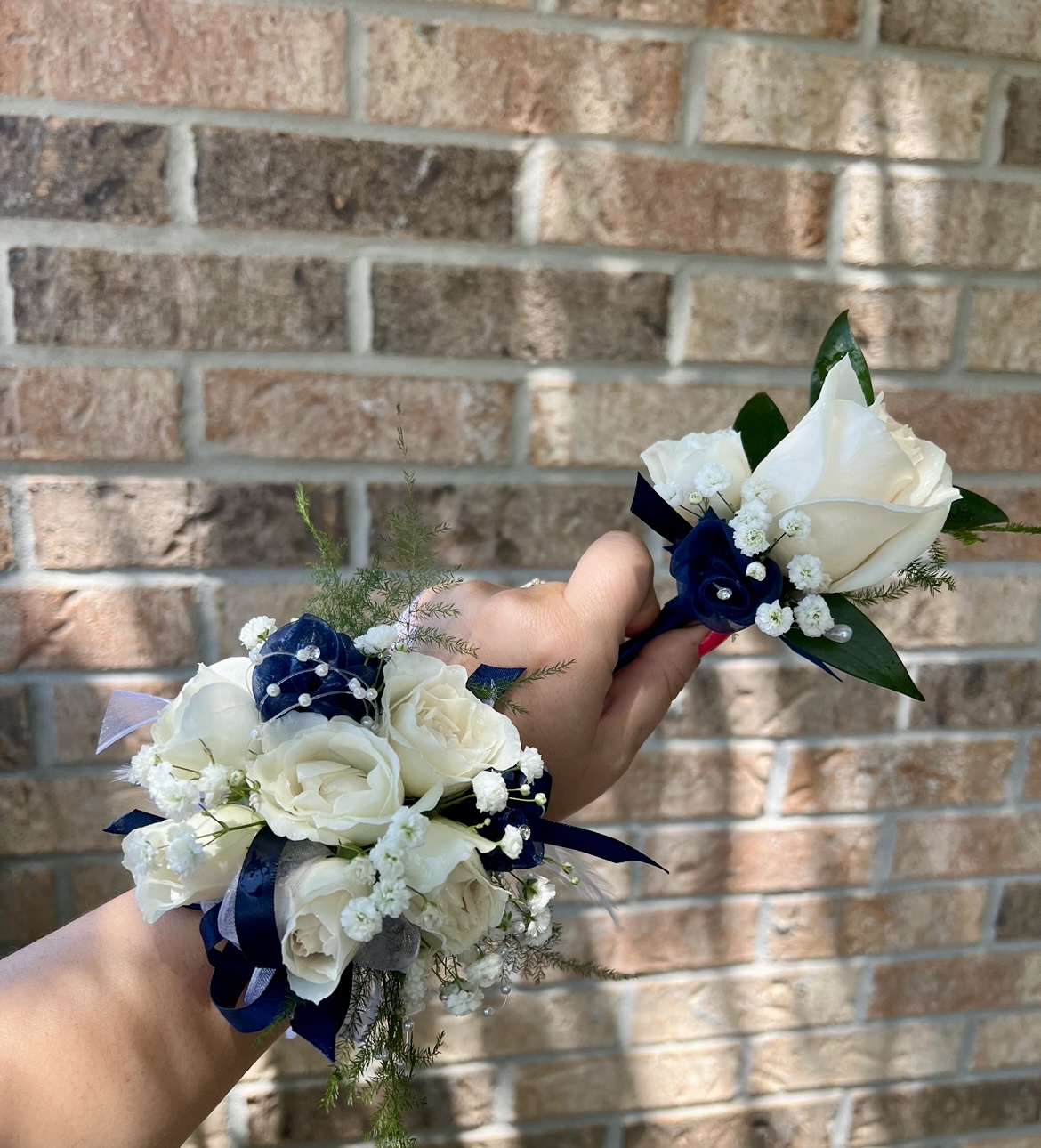 Corsage and Boutonnière Set 